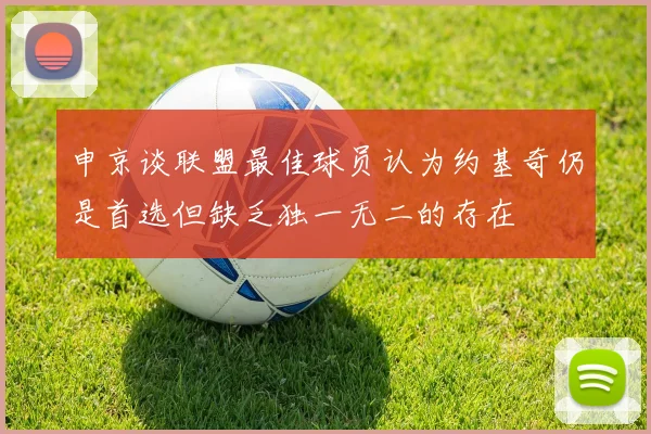 申京谈联盟最佳球员认为约基奇仍是首选但缺乏独一无二的存在